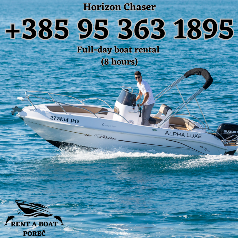noleggio barche porec horizon chaser 768x768