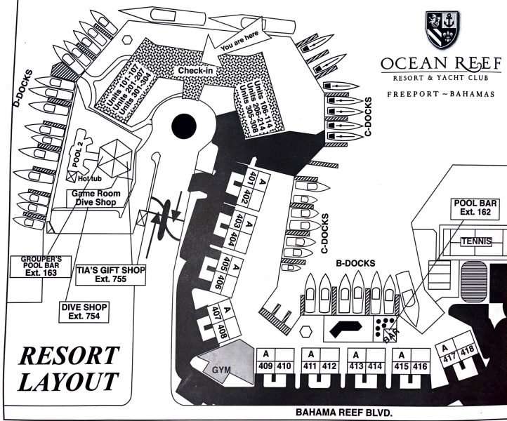 Ocean Reef Yacht Club & Resort plan