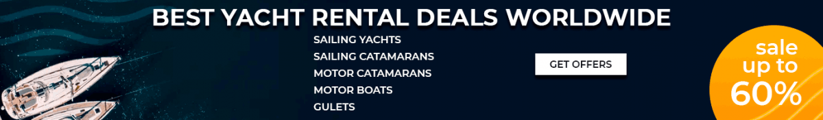 Rent a sailboat - best yacht rental deals