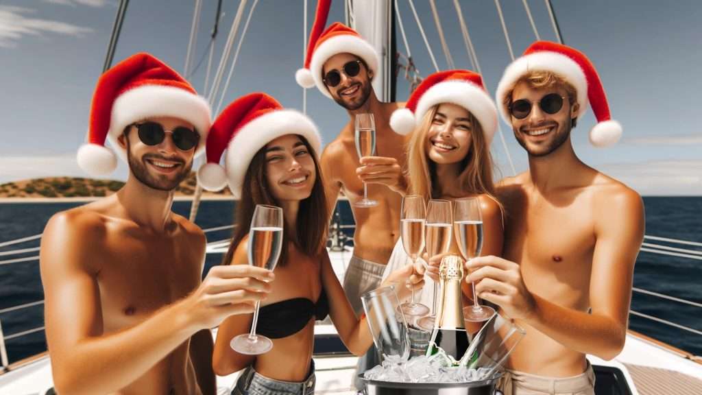 New Year on a Chartered Sailing Yacht