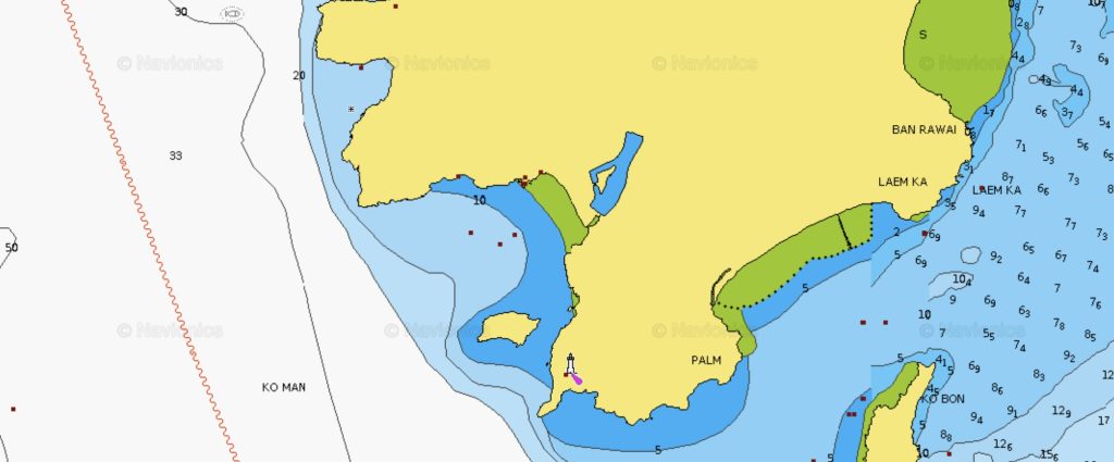 Yacht Anchorage in Nai Harn Bay