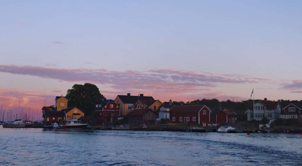 Sailing on a Charter Boat Around the Swedish Archipelago